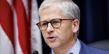 House Financial Services Committee Chairman Rep. Patrick McHenry, R-N.C., during a hearing on Feb. 7, 2023.