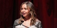 Lisa Takeuchi Cullen speaks during the Writers Guild Awards